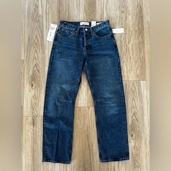 Denim Forum The '90s Mid-rise Loose Tapered Jean - Picture 2 of 10